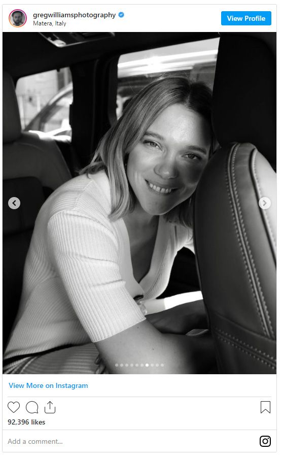 『007／ノー・タイム・トゥ・ダイ』レア・セドゥのオフショット集（7枚目）