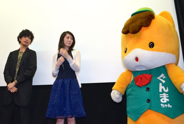桐山漣、安田聖愛、ぐんまちゃんらが登壇！『群青色の、とおり道』完成披露試写会フォトギャラリー（8枚目）