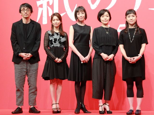 宮沢りえ、小林聡美、大島優子ら女優陣がそろい踏み！映画『紙の月』完成報告会見フォトギャラリー：フォトギャラリー