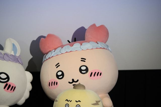 『映画ちいかわ』全員揃って映画館に登場！約200名のファンとのグリーティング（10枚目）