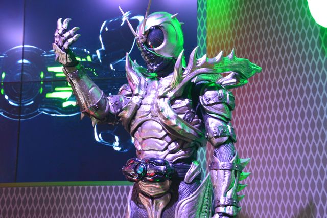 「仮面ライダーBLACK SUN」等身大シャドームーン降臨！「NARIKIRI WORLD」プレス内覧会：フォトギャラリー