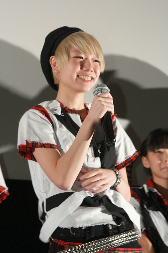 破天荒アイドルグループBiS登場！映画『フィルス』イベントフォトギャラリー（4枚目）