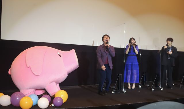 ホークが動き出してビックリ!『劇場版 七つの大罪 光に呪われし者たち』公開記念舞台あいさつ:フォトギャラリー