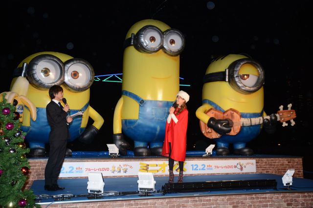 新婚で幸せオーラあふれる吉澤ひとみ！『ミニオンズ』ブルーレイ＆DVDリリース記念イベントフォトギャラリー（3枚目）