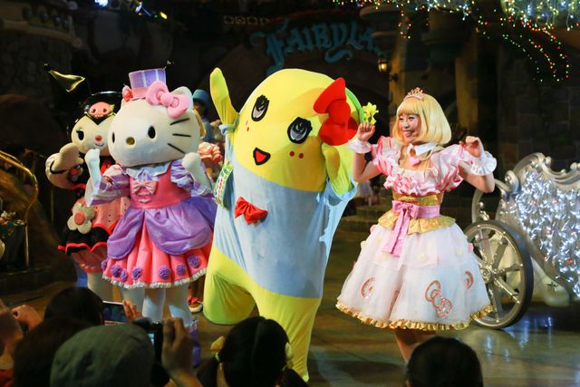 ふなっしー、「偉大なる先輩」キティちゃんとの初ツーショット！「お風呂に入ってきたなっしー！」　画像ギャラリー（6枚目）