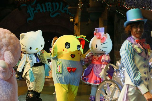 ふなっしー、「偉大なる先輩」キティちゃんとの初ツーショット！「お風呂に入ってきたなっしー！」　画像ギャラリー（9枚目）