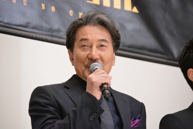役所広司、松坂桃李をべた褒め『孤狼の血』初日舞台あいさつ【全24枚】（2枚目）