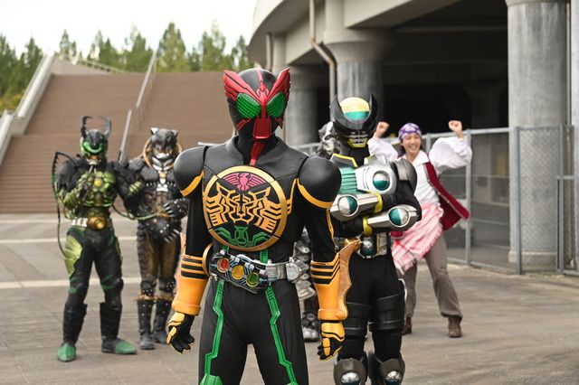 オーズ10th「仮面ライダーバース」ドクター真木風のアンク登場！（2枚目）