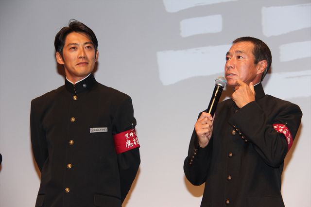 約35年ぶりの学ラン姿で気合の入るギバちゃん！写真ギャラリー（4枚目）