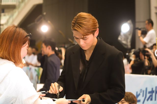 眞栄田郷敦、横顔も美しい…映画『ブルーピリオド』渋谷プレミア（2枚目）