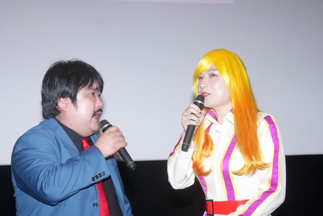 空気階段・水川かたまり、峰不二子姿で抜群のスタイル披露!?『LUPIN THE IIIRD THE MOVIE』公開記念舞台あいさつ（2枚目）