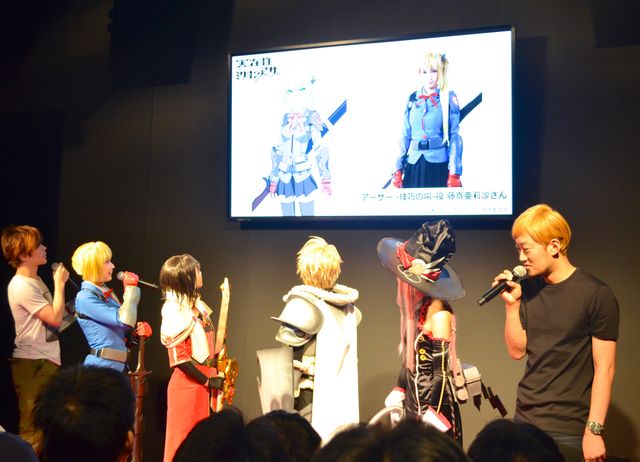 実写版「ミリオンアーサー」、キャスト登場！　ゲームの世界観そのままのコスプレにファン釘付け！　画像ギャラリー（5枚目）