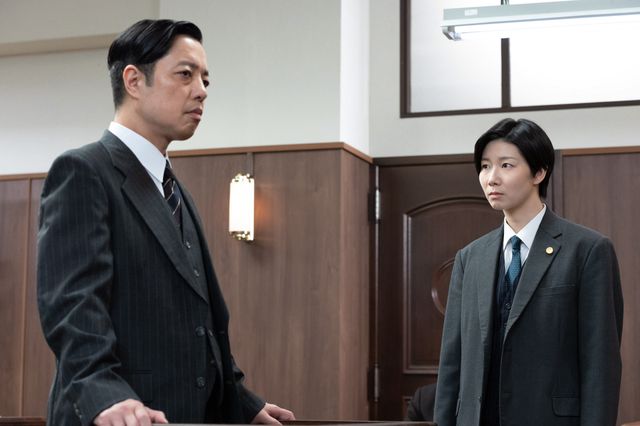 優未（毎田暖乃）のセーラー服＆ポニーテール姿…「虎に翼」第23週「始めは処女の如く、後は脱兎の如し？」第112回（4枚目）