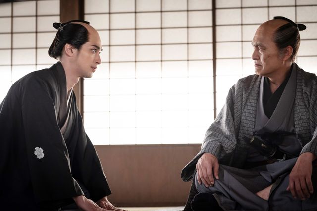 意次（渡辺謙）と蔦重（横浜流星）最後のシーン…「べらぼう」第34回場面写真（4枚目）