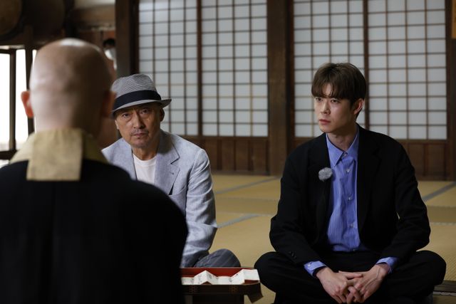 渡辺謙＆宮沢氷魚“親子”が「べらぼう」ゆかりの地・平田寺へ（3枚目）