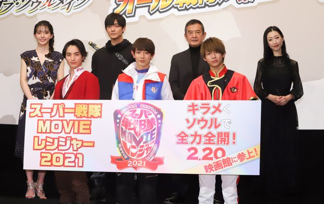 小宮璃央、一ノ瀬颯、駒木根葵汰が意気込み明かす！『スーパー戦隊MOVIEレンジャー2021』完成報告イベント（6枚目）