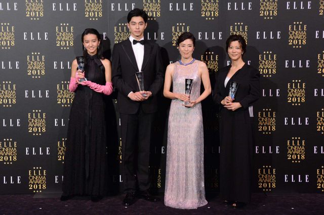 Koki,のまばゆい美貌！寺島しのぶ、東出昌大らと「エル シネマアワード2018」登壇：フォトギャラリー