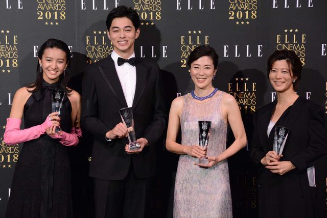 Koki,のまばゆい美貌！寺島しのぶ、東出昌大らと「エル シネマアワード2018」登壇（2枚目）