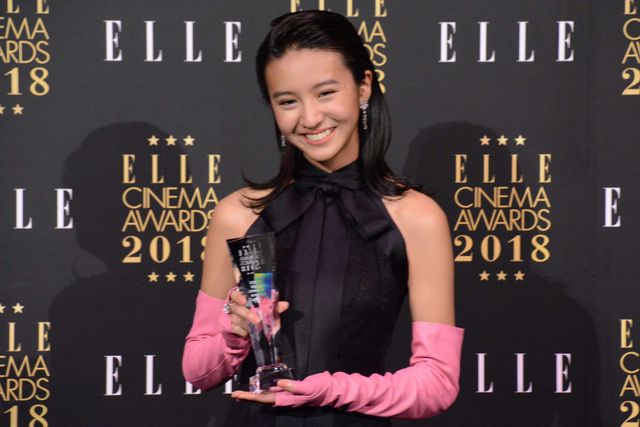 Koki,のまばゆい美貌！寺島しのぶ、東出昌大らと「エル シネマアワード2018」登壇（9枚目）