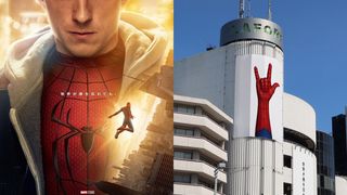 『スパイダーマン』新作、スパイダーマン視点の“I LOVE YOU”特別ビジュアル公開！ラフォーレ原宿に登場