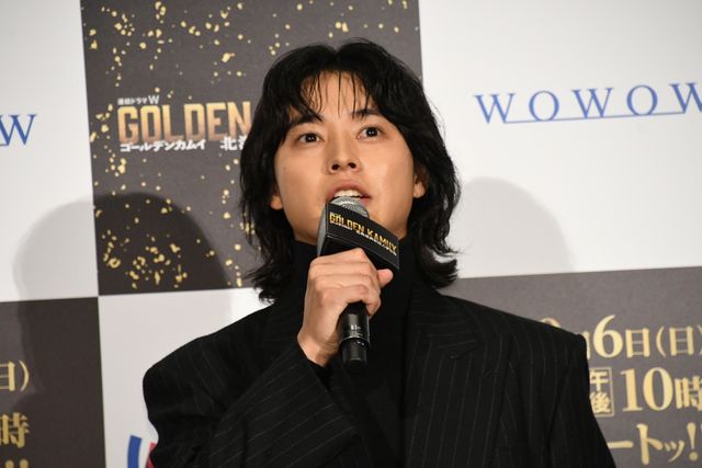 塩野瑛久、桜井ユキ、中川大志ら新キャストも登壇！実写ドラマ「ゴールデンカムイ」完成披露（12枚目）