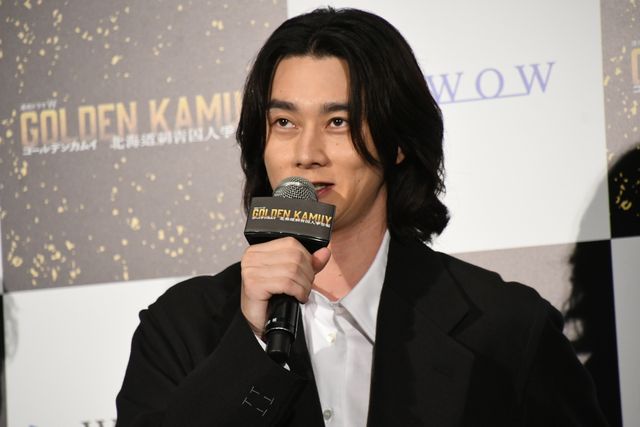 塩野瑛久、桜井ユキ、中川大志ら新キャストも登壇！実写ドラマ「ゴールデンカムイ」完成披露（24枚目）