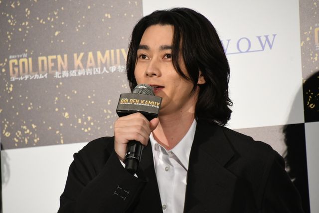 塩野瑛久、桜井ユキ、中川大志ら新キャストも登壇！実写ドラマ「ゴールデンカムイ」完成披露（25枚目）