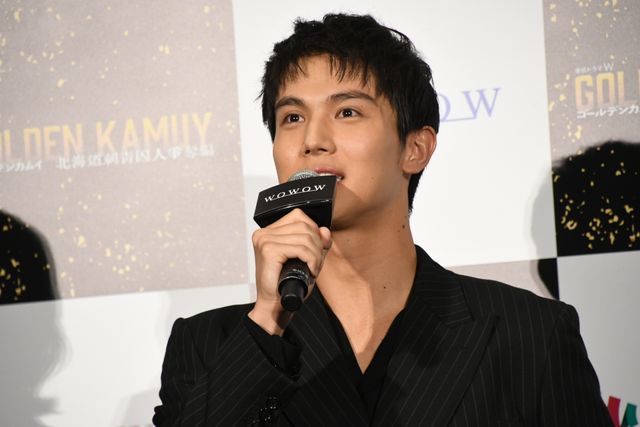 塩野瑛久、桜井ユキ、中川大志ら新キャストも登壇！実写ドラマ「ゴールデンカムイ」完成披露（33枚目）