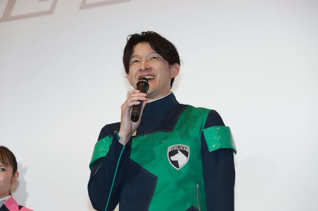 「デカレンジャー」オリキャス、初参加の長妻怜央＆川村文乃が登場！『特捜戦隊デカレンジャー20th』完成披露試写会（4枚目）