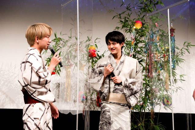 鈴鹿央士、秋田汐梨、佐藤友祐ら浴衣姿で登壇！『星空のむこうの国』七夕直前完成披露試写会（9枚目）