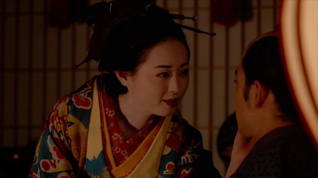 誰袖（福原遥）が意知（宮沢氷魚）を押し倒す…「べらぼう」第22回場面写真（2枚目）