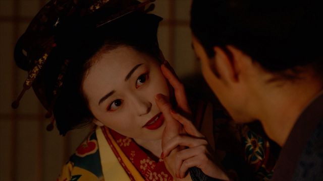 誰袖（福原遥）が意知（宮沢氷魚）を押し倒す…「べらぼう」第22回場面写真（3枚目）