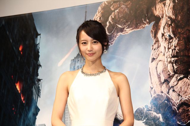 堀北真希、結婚後初公の場にはにかみ！『ファンタスティック・フォー』ジャパンプレミアフォトギャラリー（5枚目）