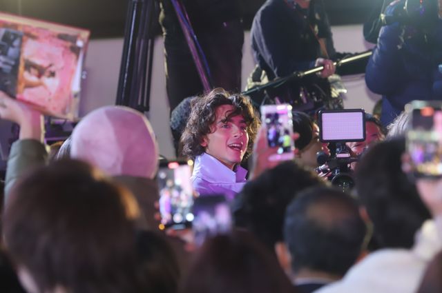 ティモシー・シャラメ、六本木に降臨！ファン1,200人と交流『ウォンカとチョコレート工場のはじまり』来日イベント（3枚目）