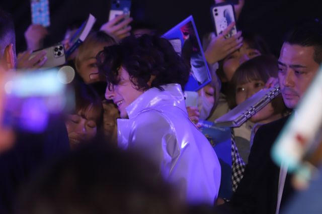 ティモシー・シャラメ、六本木に降臨！ファン1,200人と交流『ウォンカとチョコレート工場のはじまり』来日イベント（5枚目）