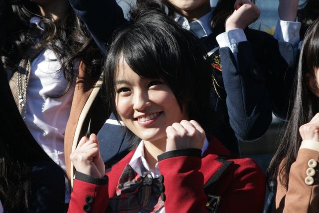 ガッツポーズ！ NMB48「てっぺんとったんで!」会見フォトギャラリー（2枚目）