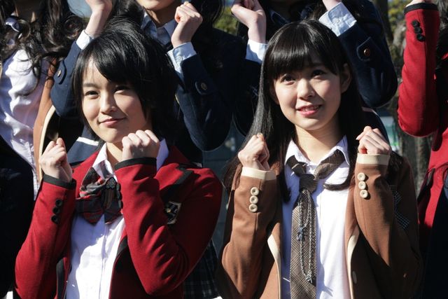 ガッツポーズ！ NMB48「てっぺんとったんで!」会見フォトギャラリー（3枚目）