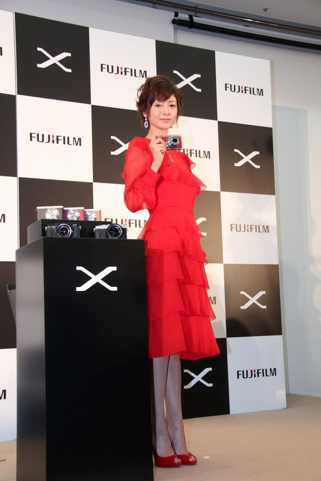 真木よう子登場！富士フイルム新製品発表会フォトギャラリー（5枚目）