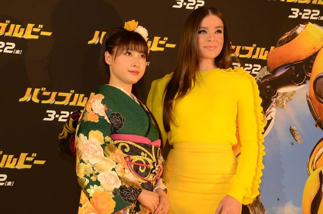 土屋太鳳、華やかな和服で登場！『バンブルビー』ジャパンプレミア（17枚目）
