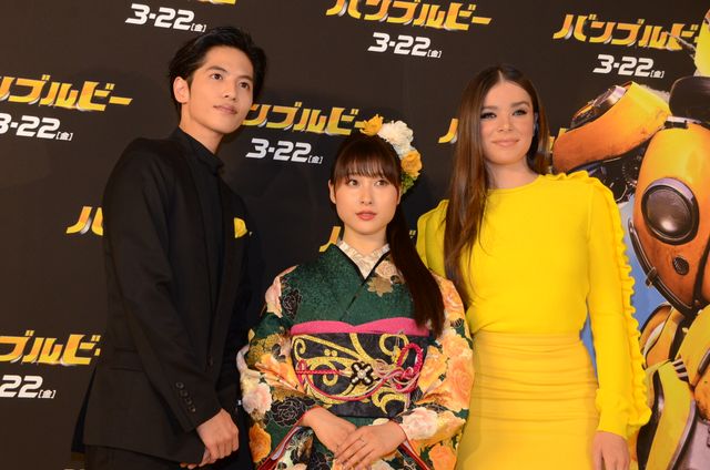 土屋太鳳、華やかな和服で登場！『バンブルビー』ジャパンプレミア（20枚目）