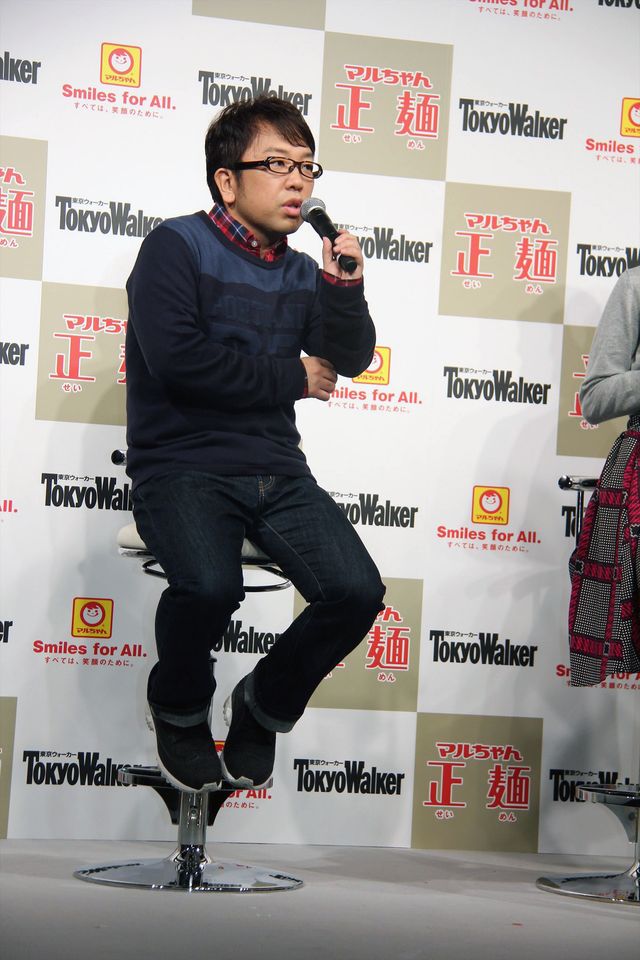 おいしそう！キャイ～ン天野＆小倉優子のオリジナルレシピ収録「マルちゃん正麺Walker」フォトギャラリー（2枚目）