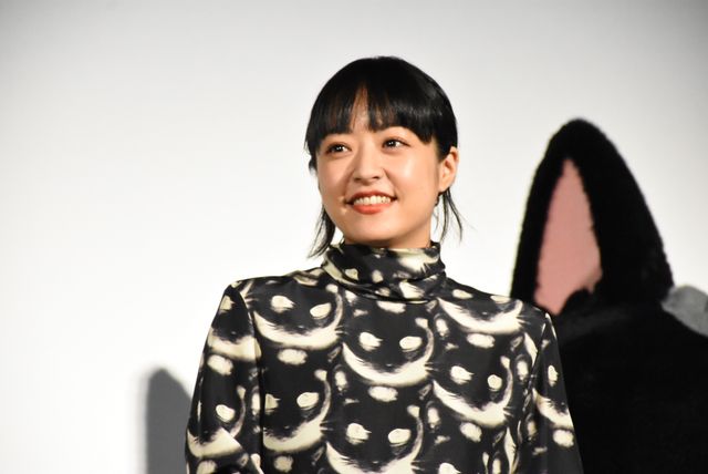 井上真央のにゃんともかわいいお洋服！『ルドルフとイッパイアッテナ』初日舞台あいさつフォトギャラリー（3枚目）