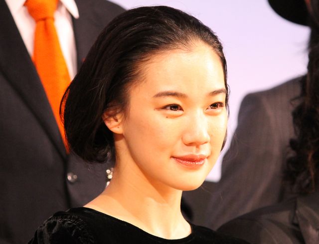 先日、日本アカデミー賞最優秀主演女優賞を受賞したばかりの蒼井優