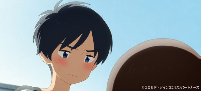 『雨を告げる漂流団地』場面カット＆キービジュアル（5枚目）
