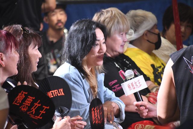 「極悪女王」イベントに“レジェンド”ズラリ！ゆりやん・唐田・剛力もリングに集結（14枚目）