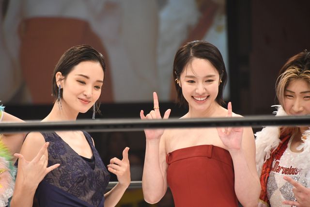 「極悪女王」イベントに“レジェンド”ズラリ！ゆりやん・唐田・剛力もリングに集結（30枚目）