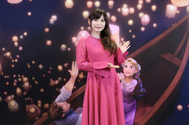 気分はラプンツェル！美しすぎるランタンシーンを表現した展示の様子：フォトギャラリー