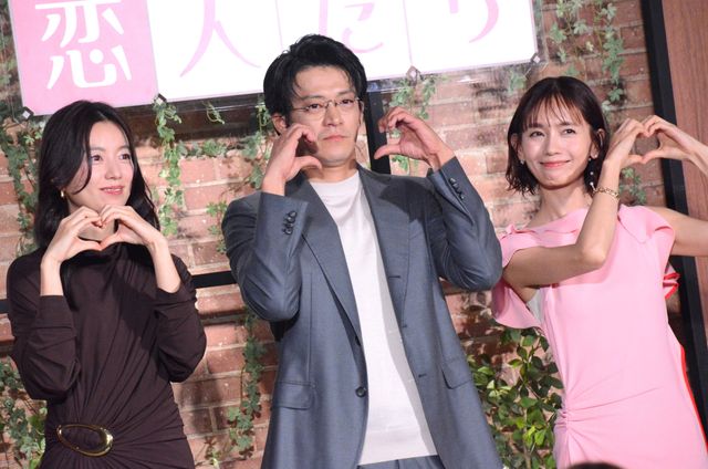 小栗旬、ハート連発！ハン・ヒョジュ、中村ゆりと「匿名の恋人たち」ファンミ（16枚目）