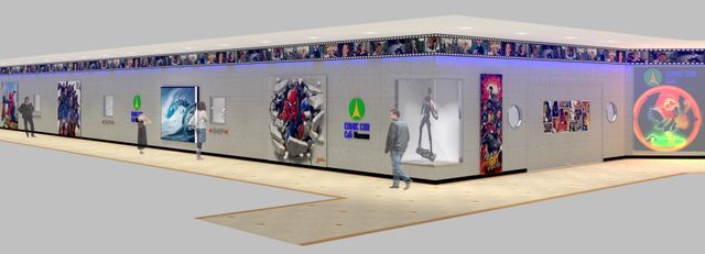 「コミコンカフェミュージアム」会場内・展示品のイメージ（3枚目）