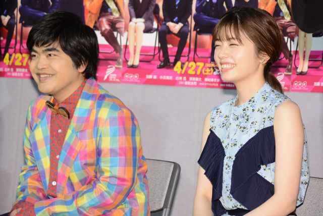 加藤諒＆小芝風花がダンスポーズ！ドラマ「恋と就活のダンパ」試写会（2枚目）